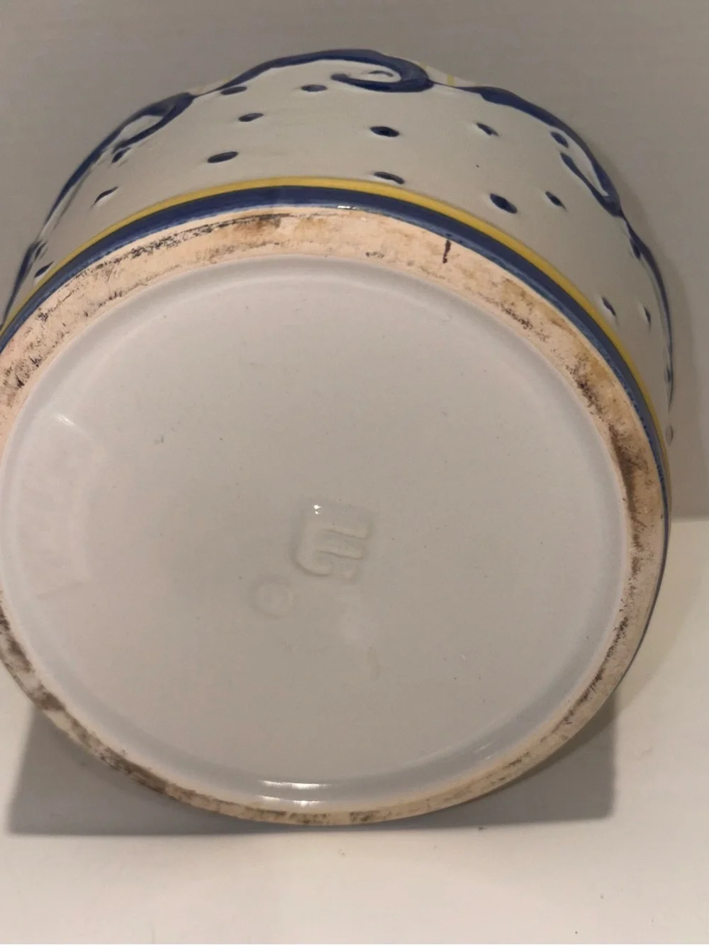 Vintage 1960s- 1970s Porcelain Serving Bowl